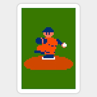 RBI Baseball Pitcher - New York Sticker